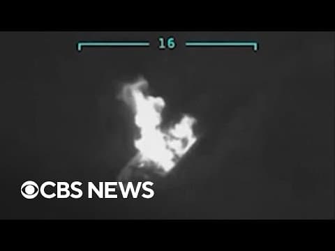 Sept. 2 boat strike footage shows survivors waving before 2nd attack, sources say