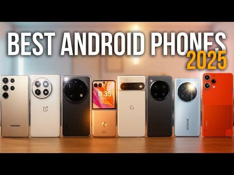 Best Android Phones of 2025📱Top 10 Ultimate Flagship Android Smartphones in 2025!