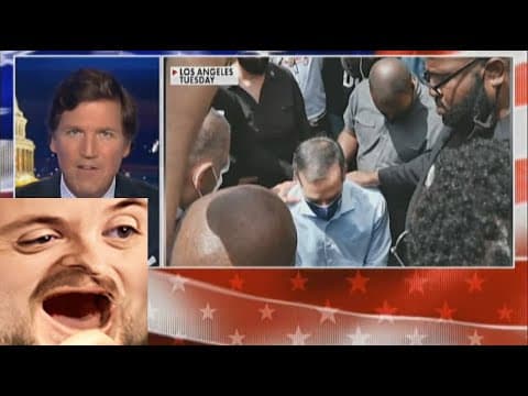 Forsen reacts to Tucker: Kneeling will never be enough for the mob