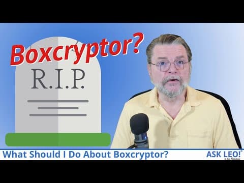 What Should I Do About Boxcryptor?