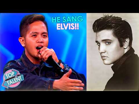 He was SHAKING..Until He Sings Elvis' BIGGEST Song Like Nobody Expected!