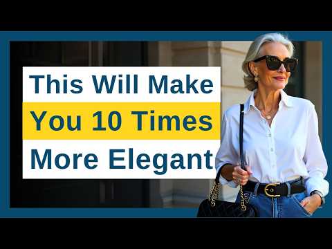 7 Easy Style Changes Women Over 50 Use to Look Rich and Elegant Every Day