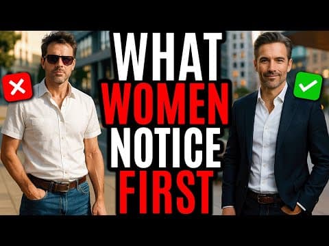 What Women Notice First in a Man Over 40 (Most Guys Never Realize This)