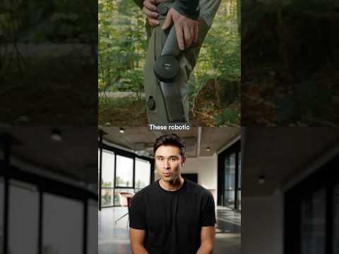 These pants could make you feel 30 pounds lighter 🥾 #trendingshorts #ai #robotics #tech #hiking