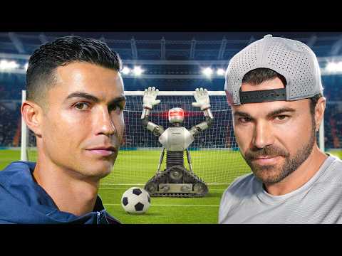 Ronaldo vs My Unbeatable Goalie Robot