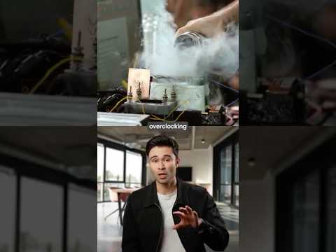 This AI chip cools itself from the inside using microscopic “veins” 👀 #trendingshorts #ai #tech