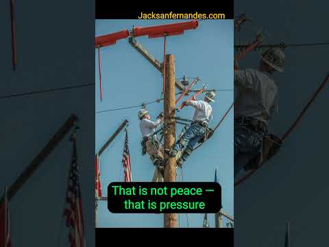 Some people think power gives peace, but that isn't true, peace comes from within.