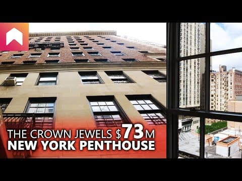 The Crown Jewel of New York: $73m Manhattan Penthouse