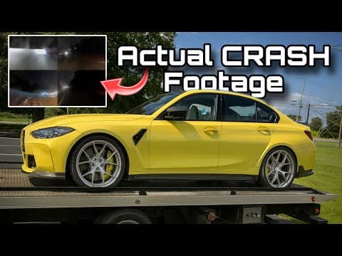 Is BMW Going to REPO my G80 M3? + I Found Crash Footage of what TOTALED it!