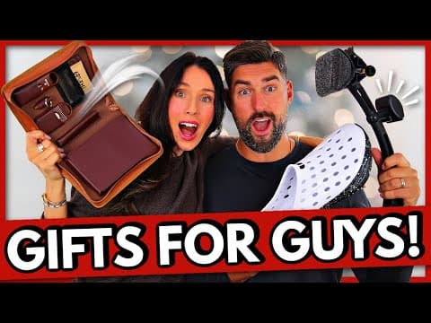 25 BEST Gifts for GUYS! *Mens Gift Guide 2025*