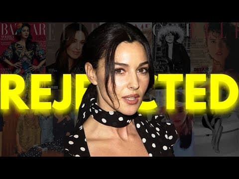 How Hollywood Rejected a European Beauty – Monica Bellucci