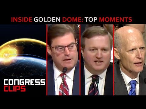 Senators Press Pentagon Nominees on Golden Dome Program! (Highlights in 6 Minutes)