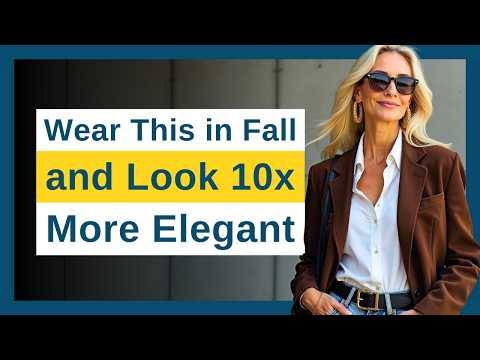 8 Genius FALL FASHION TRENDS 2025 That Make Women Over 50 LOOK EXPENSIVE