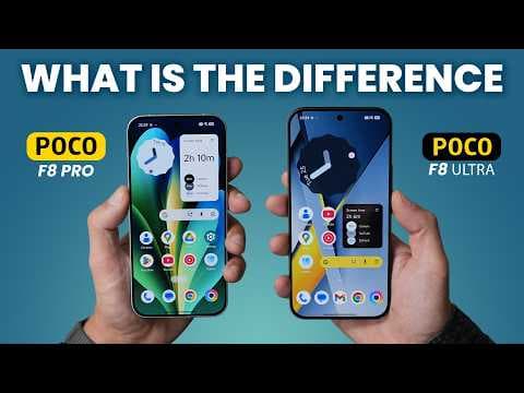 Poco F8 PRO vs Poco F8 Ultra - The Difference Is Not What You Think!