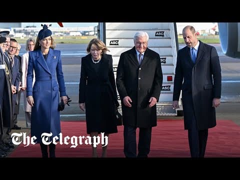 In full: King and Queen welcome German president to Windsor