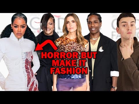 CFDA AWARDS FASHION ROAST (A Beaded Bloody & Muscled Dress!?)