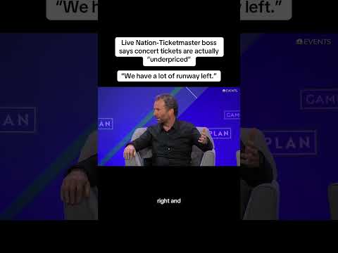 Ticketmaster CEO Thinks You're UNDERPAYING for Concert Tickets