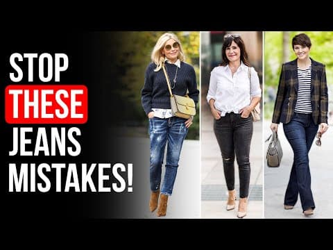 7 Jeans Mistakes Women Over 60 Should STOP Making Right Now!