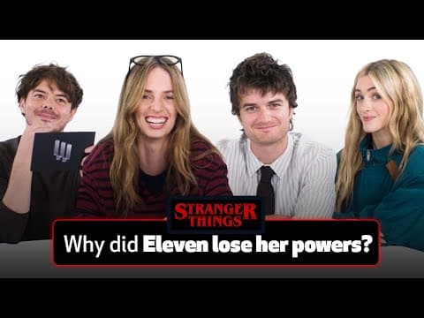 Stranger Things Cast Answer The 50 Most Googled Stranger Things Questions | WIRED
