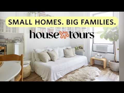 Small Space Tours | How Big Families Squeeze Into Small Apartments