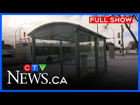 Transit riders concerned about lack of shelters | CTV News Winnipeg at Five for December 10, 2025