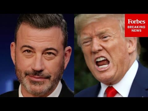 Trump: 'If I Can't Beat Out Jimmy Kimmel In Terms Of Talent...'