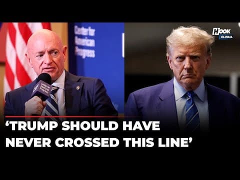 Mark Kelly Skewers Trump For ‘Execute Democrat Lawmakers’ Call: ‘That Line Should Never Be Crossed’
