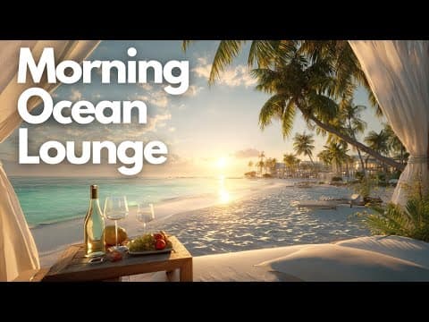 Morning Ocean Lounge | Relaxing Chillout Music by the Sea