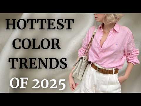 2025 Color Trends You NEED to Try ! | Chic & Elegant Combinations