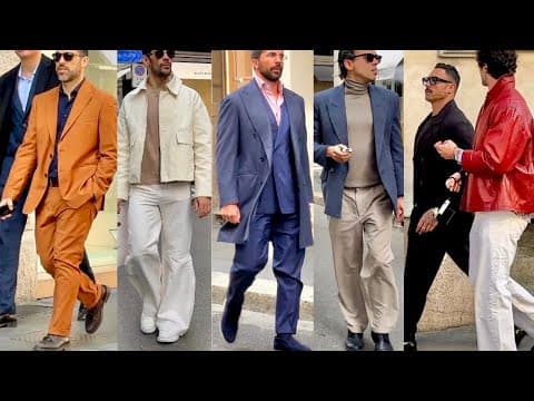 Italian Men’s Fashion Spring 2025🇮🇹What Stylish Men are wearing right now 👌Milan Street Style