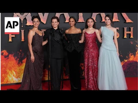 A third trip to Pandora for 'Avatar: Fire and Ash' stars | AP interview