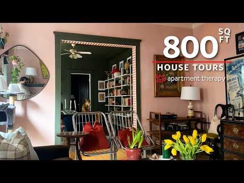 A Chicago-style Apartment gets a Colorful Makeover / 800 sq ft 1 bedroom in Chicago, Illinois