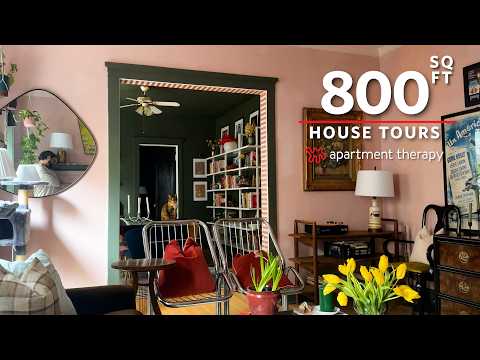 A Chicago-style Apartment gets a Colorful Makeover / 800 sq ft 1 bedroom in Chicago, Illinois
