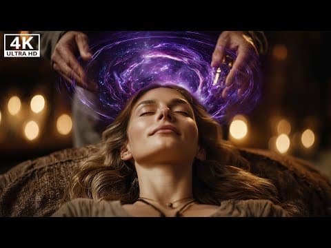 Reiki Music For Deep Sleep • Anxiety Relief, Melatonin Release • Stop Overthinking #3