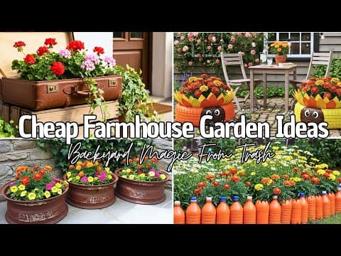 Don’t Toss That Trash! 😱 15 Rustic Summer DIY Garden Ideas Too Cute to Ignore