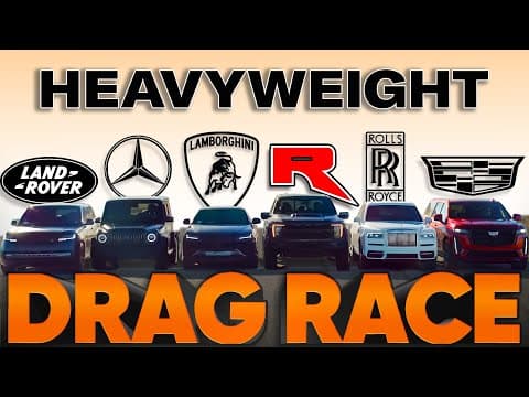 Raptor R vs Cullinan, Urus, G63 AMG, Escalade V, Range Rover — Cammisa Ultimate Drag Race Replay