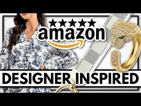 25 Best *DESIGNER INSPIRED* Items on Amazon!