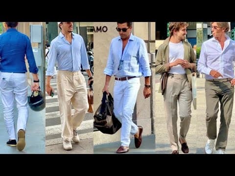 Early Fall 2025 Men’s Fashion 🇮🇹Milan Real Italian Men’s Street Style & Men’s Shopping #mensfashion