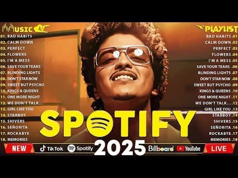 Bruno Mars, Rihanna, The Weeknd, Ed Sheeran, Adele, Dua Lipa, Maroon 5 🍁 Billboard Top 50 This Week🍁