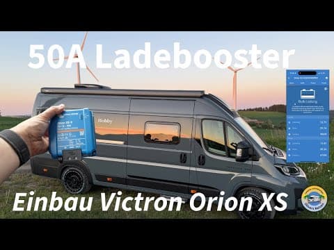More power in your van! 🔋 Why we're switching to a 50A Victron charging booster
