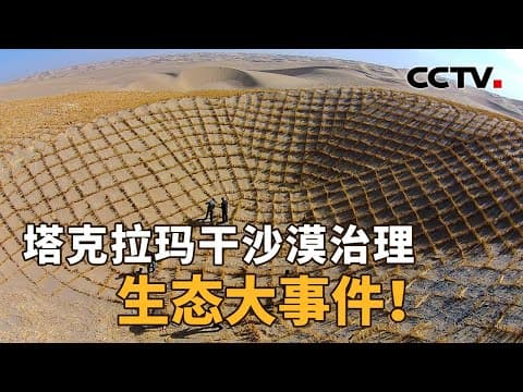 沙海决战3046公里“锁边“完成!沙漠里种水稻、产珍珠、养螃蟹?未来这些都能在塔克拉玛干沙漠看到!| CCTV「新闻1+1」20241127