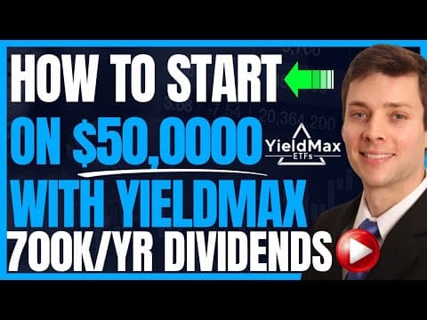 How To Invest $50,000 If Starting Over Again (Yieldmax Dividend Investing To Retire Early) #FIRE