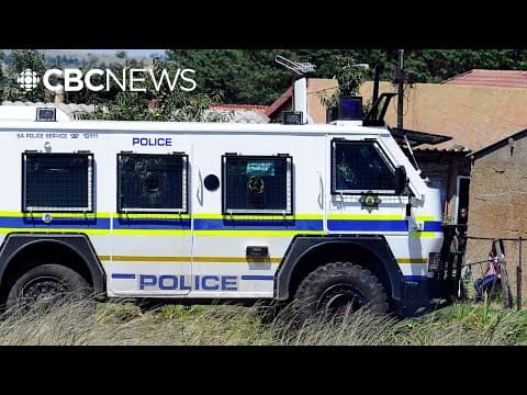 Several killed in mass shooting west of South Africa's capital