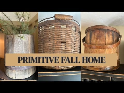 Primitive Fall Home Tour | Cozy Colonial-Inspired Style