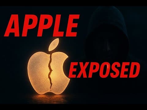 Apple's Darkest Secrets: What They DON'T Want You To Know