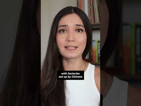 What are those little flecks on the map?