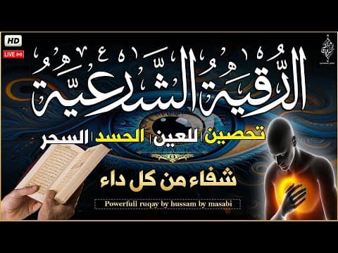 الرقية الشرعية كاملة لعلاج السحر والمس والعين والحسد وحفظ وتحصين المنزل وجلب البركة | Roqiat Shareia