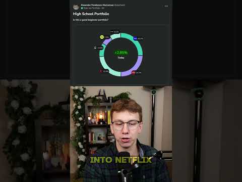 Highschooler has a BETTER Portfolio than You?! 📈 #etfs #investing #blossom