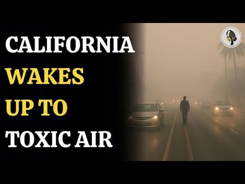 California Hit by Delhi-Like Smog: Radiation Fog Engulfs 20 Counties | WION Podcast