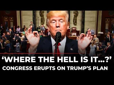 US Congress LIVE: Lawmakers EXPLODE Over Trump Plan | Trump Medicare Changes Blamed | US News LIVE